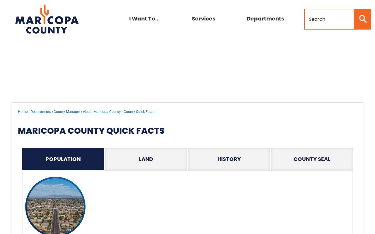 Maricopa County criminal history county quick facts